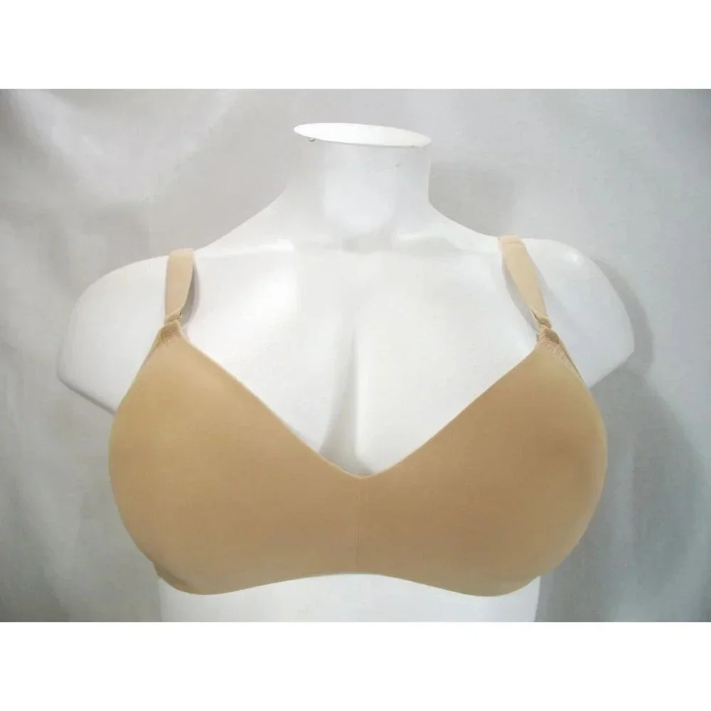 40C Simply Perfect RN2771T Warner's‎ Pillow Soft Wire-Free with Lift Bra Almond